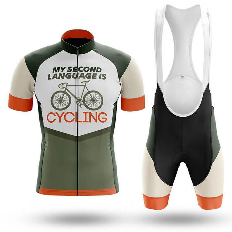 Cycling clothes short sleeve suits and cycling pants for outdoor riding