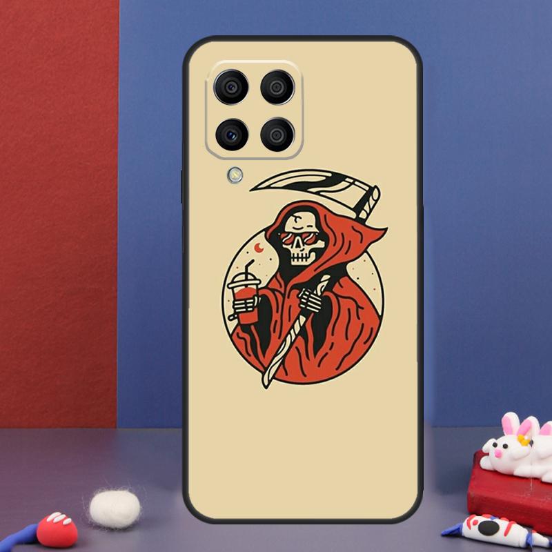 Чехол Готская Ведьма Сатана для Samsung Galaxy M16 M06 M36 M56 M15 M11 M31 M21 M53 M13 M32 M52 M35 M55 M14 M34 M54