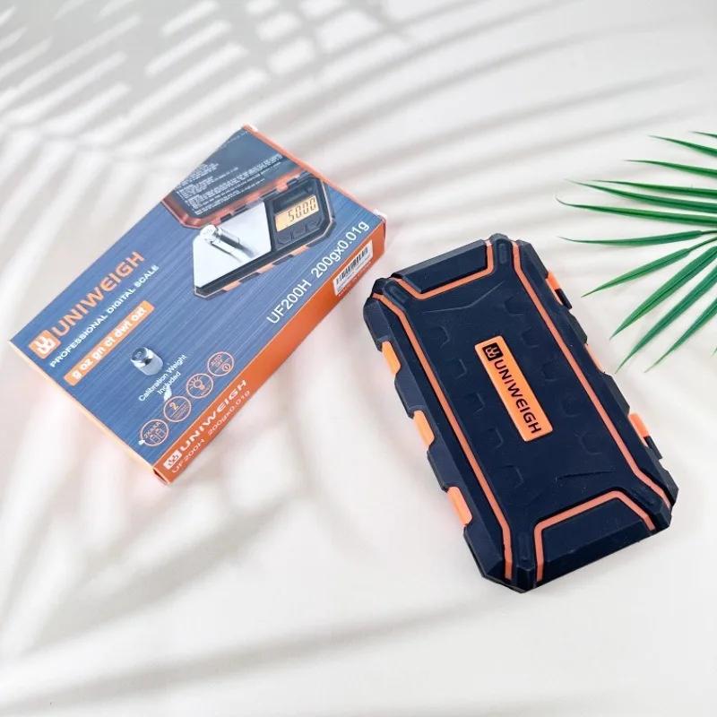 Цифровые мини-весы 200 г 0,01 г карманные с калибровочным грузом 50 г электронная умная кухня для пищевых таблеток ювелирных изделий измерительный инструмент