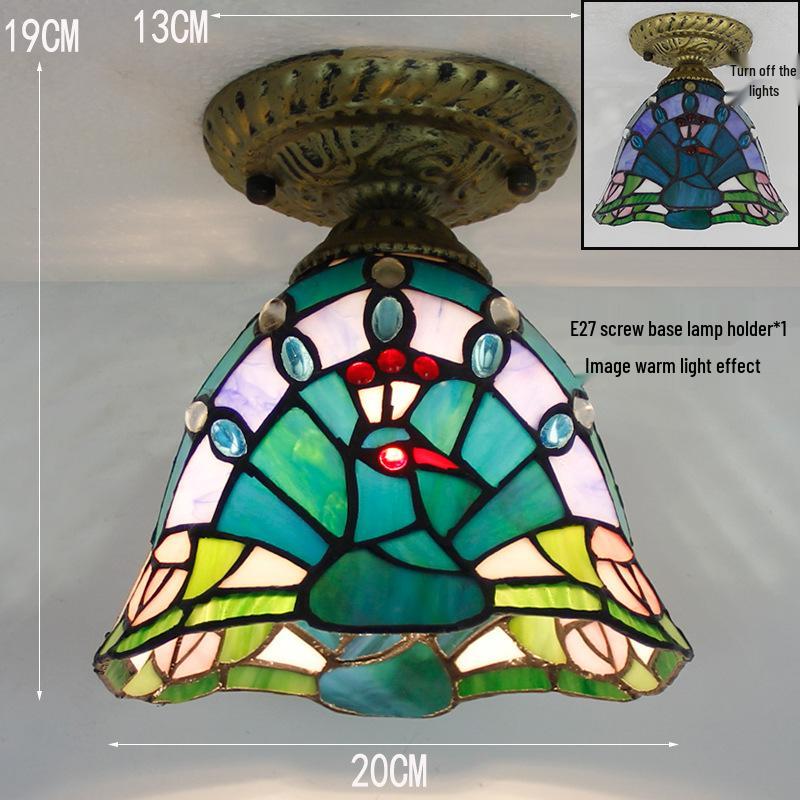 Европейский ретро потолочный светильник - Декоративное освещение для гостиных, спален, прихожих и лестничных клеток с бесплатной доставкой