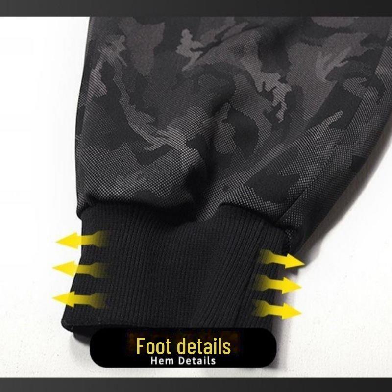 Мужские износостойкие камуфляжные строительные брюки - повседневные спортивные брюки весна/осень