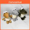Crocodile Cartoon Unique Plush Keychain Toy In Adorable Design For Ages All