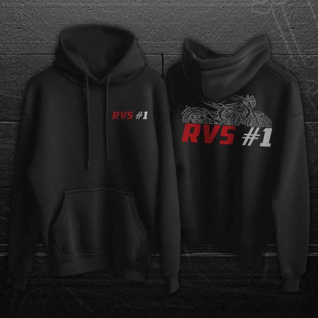 For MV Agusta RVS #1 2018 fans - Motorcycle hoodie-Casual Pullover Sweatshirt
