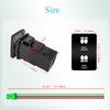 12V 24V LED Rocker Switch Dual Button ON/OFF Amber White Light for LED Light Bar Fog Lights Jeep Toyota 4Runner Land Cruiser