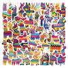 60 New Pinata Doodle Stickers Decorative Notebook Suitcase Cartoon Stickers