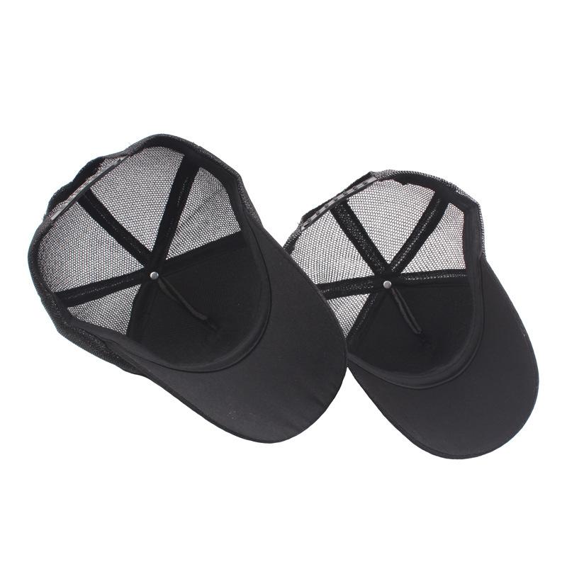 Летняя сетчатая дышащая бейсболка M Standard для родителей и детей с загнутыми полями, солнцезащитная кепка с большими полями, женская кепка