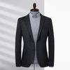 Мужской осенне-зимний новый эластичный мужской повседневный маленький костюм мужской тонкий костюм