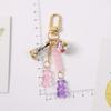 Girls Cute Acrylic Bag Pendant Candy Women Fashion Accessories Key Ring Keyholder Bear Key Chain