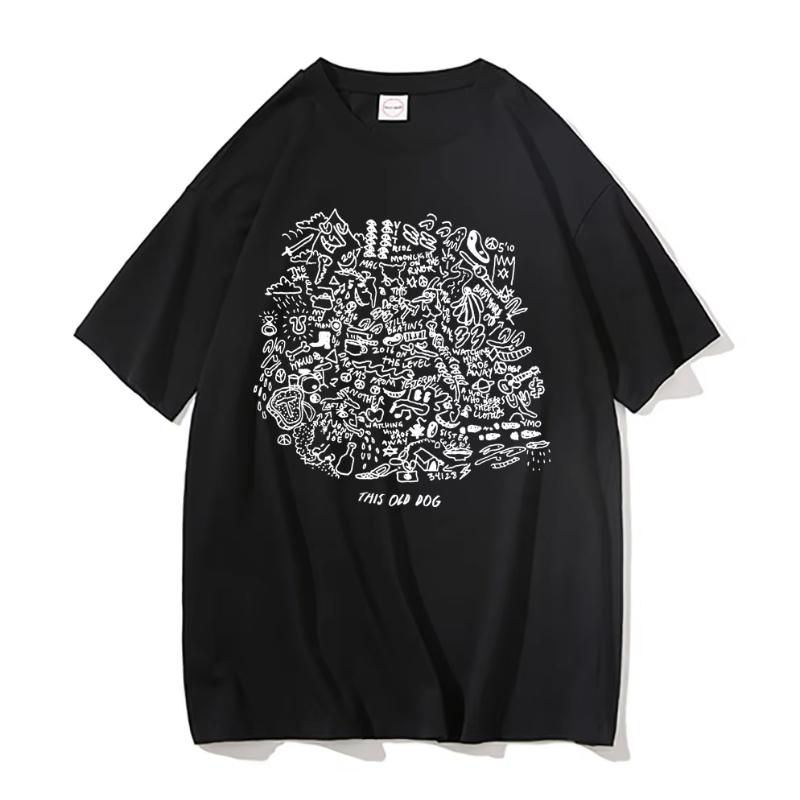 Singer Mac Demarco This Old Dog Album Graphic Print Tshirt Unisexs Fashion Pop Music T Shirts Unisex Women Casual Oversized Tshirts