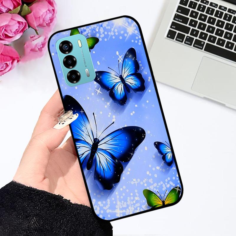 Чехол-дизайн для ZTE Blade V40 Nubia V 40 Силиконовый TPU Чехол для телефона Для ZTE Blade V41 Vita Axon 40 Lite Ударопрочный Бампер