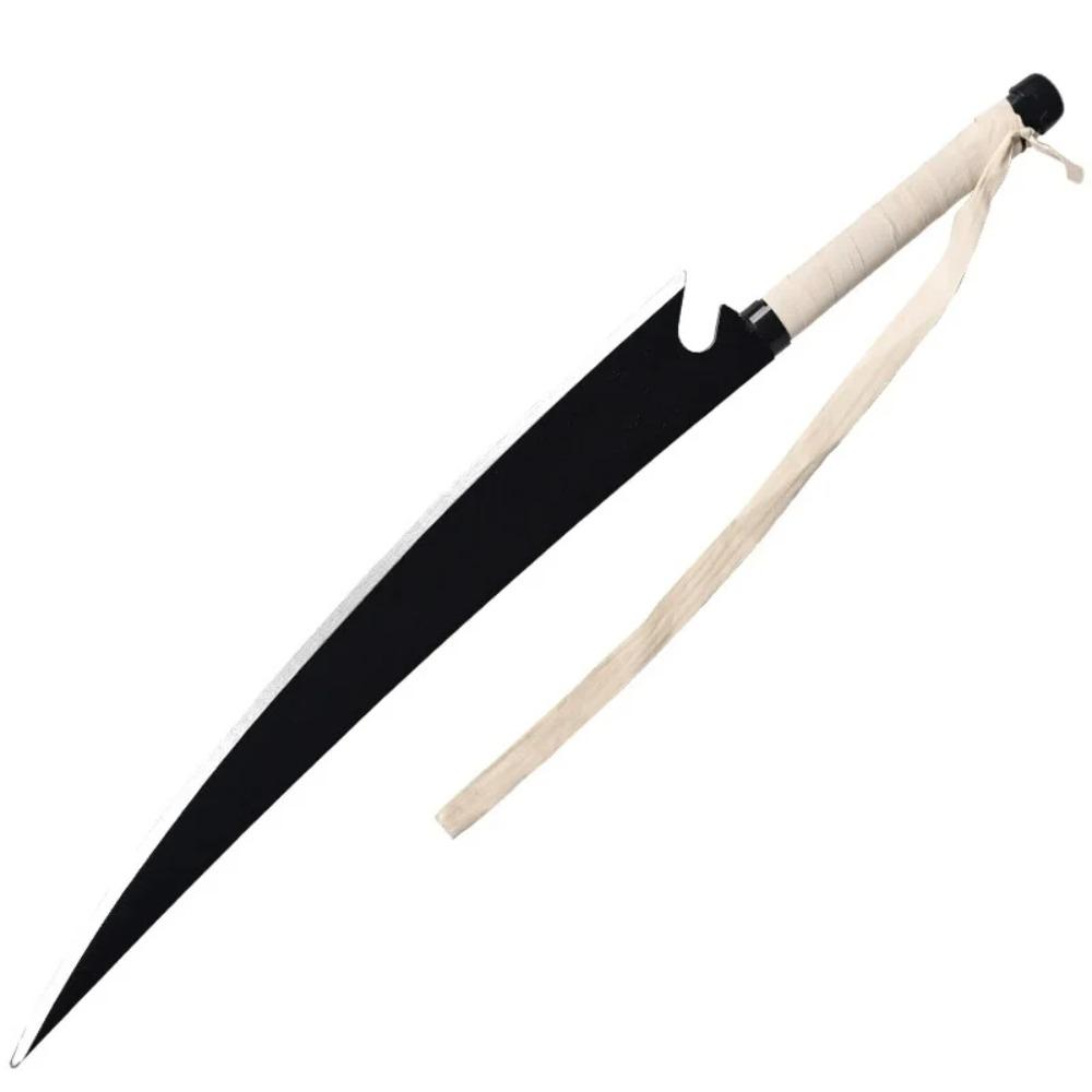 40inch Kurosaki Ichigo Katana Sword Anime Bleach Ninja Knife Cosplay Prop Real Size Japanese Katana Original Samurai Sabre Toy