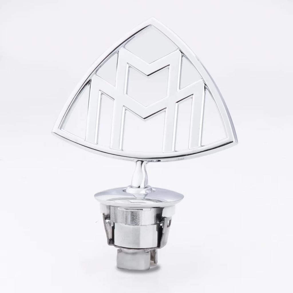 FXIK3 ABSMetal Star Bonnet Hood Logo Emblem Badge For Mercedes Benz AMG Maybach W204 W205 W203 W211 W212 W213 C180 C200 E200 E260L S A