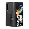 For Samsung Z Fold4 Anti -Slip Leather Folding Case For Samsung Galaxy Z Fold 4 Fold4 5g Fold3 Fold2 Fold 3 2 Card Holder Cover