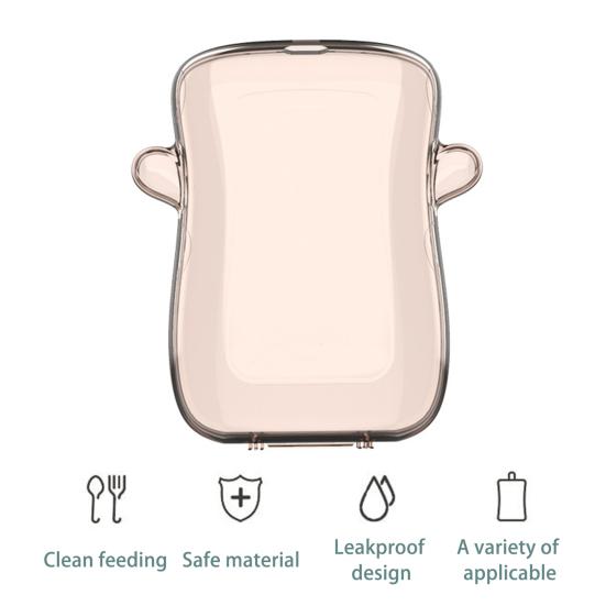 Держатель для мешочка, коробка с защитой от сдавливания, беспорядок от разливов, для самостоятельного кормления младенцев