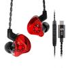 Yinyoo Стереомониторы CCZ Melody HiFi Звук Съемные Шумоподавление Телеработа Эргономичный Дизайн для Повышенного Комфорта с Внутриканальным - Смесь BA+DD, Проводные, Качество,