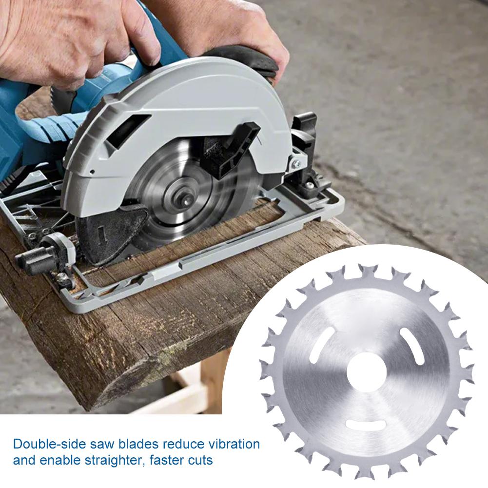 4-дюймовый 20T двухсторонний пильный диск 110 мм сплав круглый режущий диск по дереву для дерева пластика ПВХ деревообрабатывающее режущее полотно пильный диск