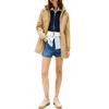 Tommy Hilfiger Удобная простая однотонная повседневная куртка с капюшоном и длинным рукавом женская куртки XW04330-RBL