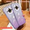 Fashion Plating Gradient Glitter Case For OPPO Realme 11 Pro 9 8 V25 V23 V13 C55 C53 C35 C33 C21Y Reno 10 5 Silicone Back Cover