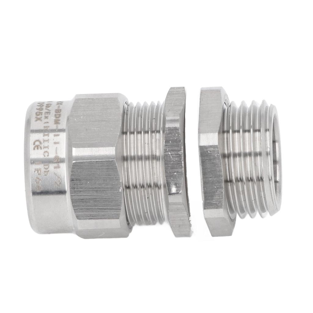 Кабельный ввод 304 нержавеющая сталь G1/2 IP66 водонепроницаемый бронированный кабельный разъем для транспортных средств Marine D