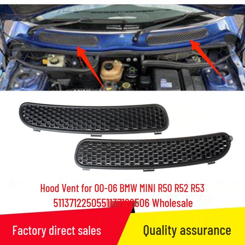 Fits 00-06 BMW MINI R50/R52/R53 Hood Vent 51137122505 506