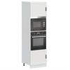 Porto Built in Oven Cabinets 2 pcs White Particleboard