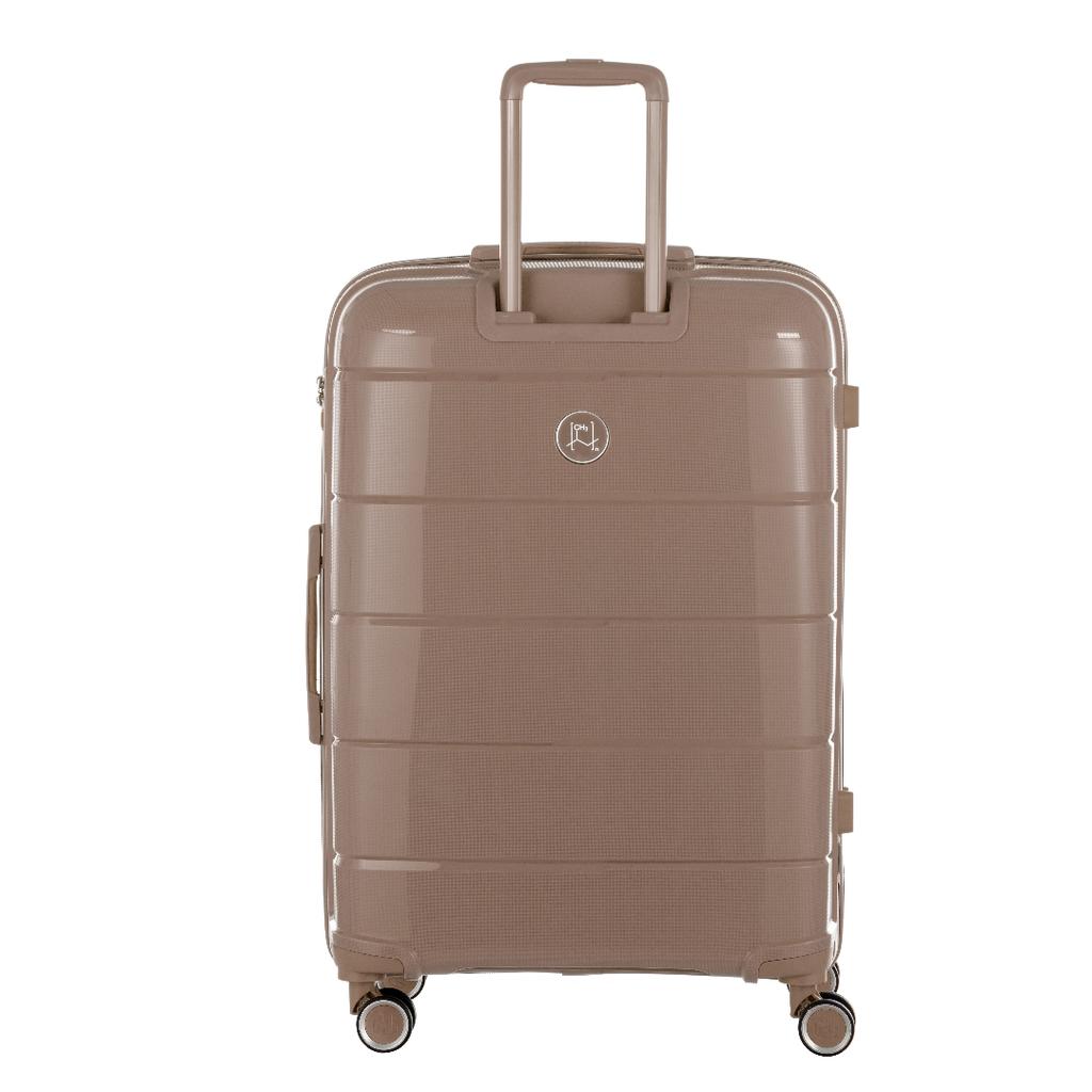 VALISE RIGIDE CHAMPAGNE CH3 GRANDE (TAILLE L)