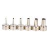 6pcs Hot Air Gun Nozzle 858 Heat Gun SMD Rework Station Accessory 3 4 5 8 10 12mm