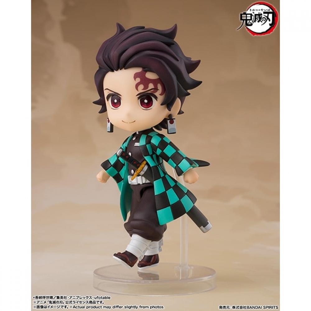 Bandai SpiritS FiguartS Mini Клинок Демонов Танджиро Камадо Ренгоку S Клинок Меч Ничирин Версия.