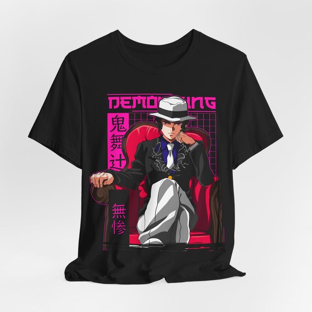 Unisex Short Sleeve Graphic Tee - Anime Style, Casual Wear, Gift for Fans,
