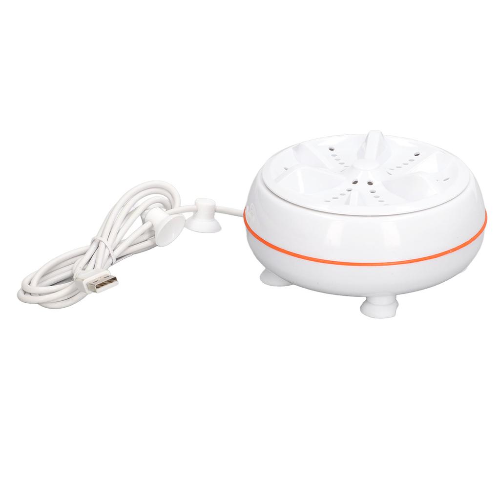 27W Mini Ultrasonic Washer USB 50 Seconds Reverse Clean Circle 30mins Self Power Off Turbine Wash
