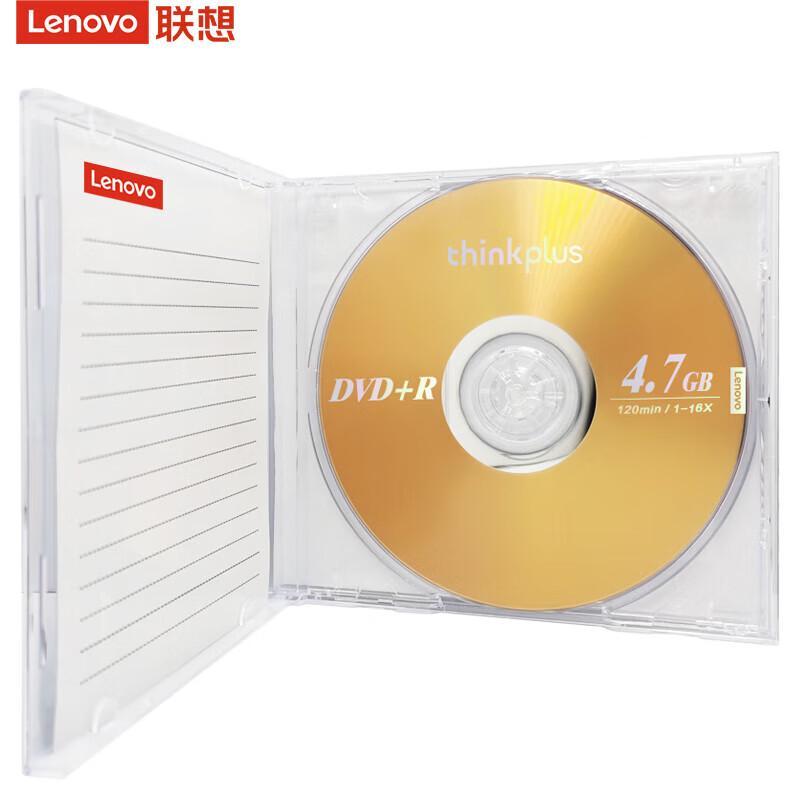 Lenovo DVD+R 16x 4,7 ГБ Архивные чистые диски - Упаковка 10 шт.
