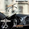 Car Crash Cymbal Loud Sound Compact Size Universal Easy Installation Air Vent Car