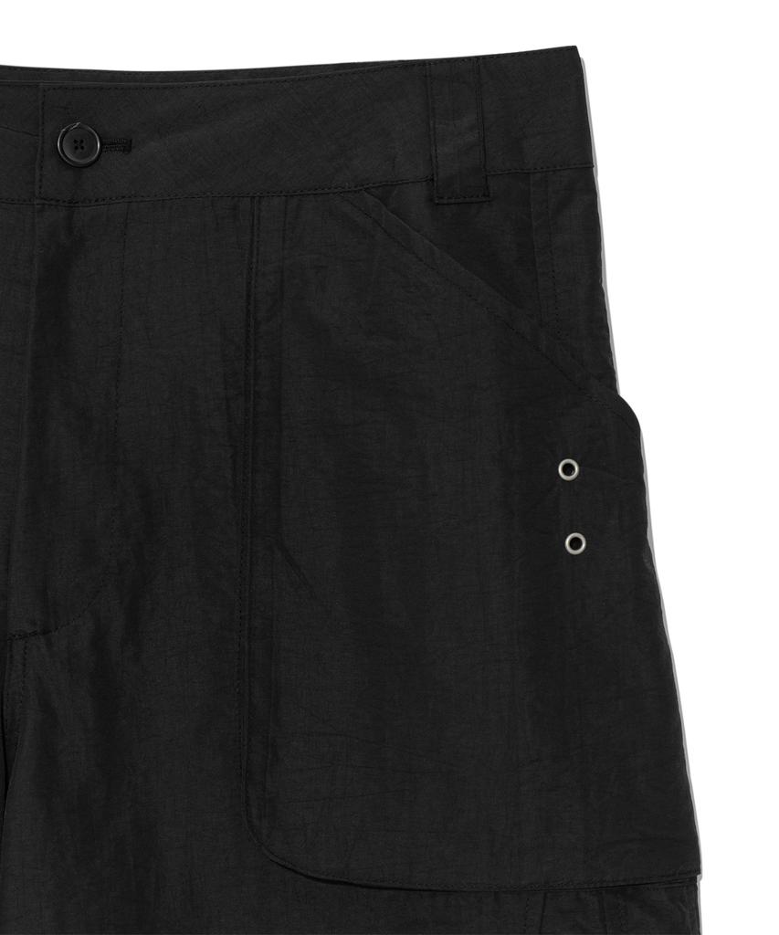 THE COLDEST MOMENT Tcm Pocket Panel Half Pants (Black)