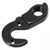 With 2 X Screw Bicycle Tail Hook Bicycle Bike Black