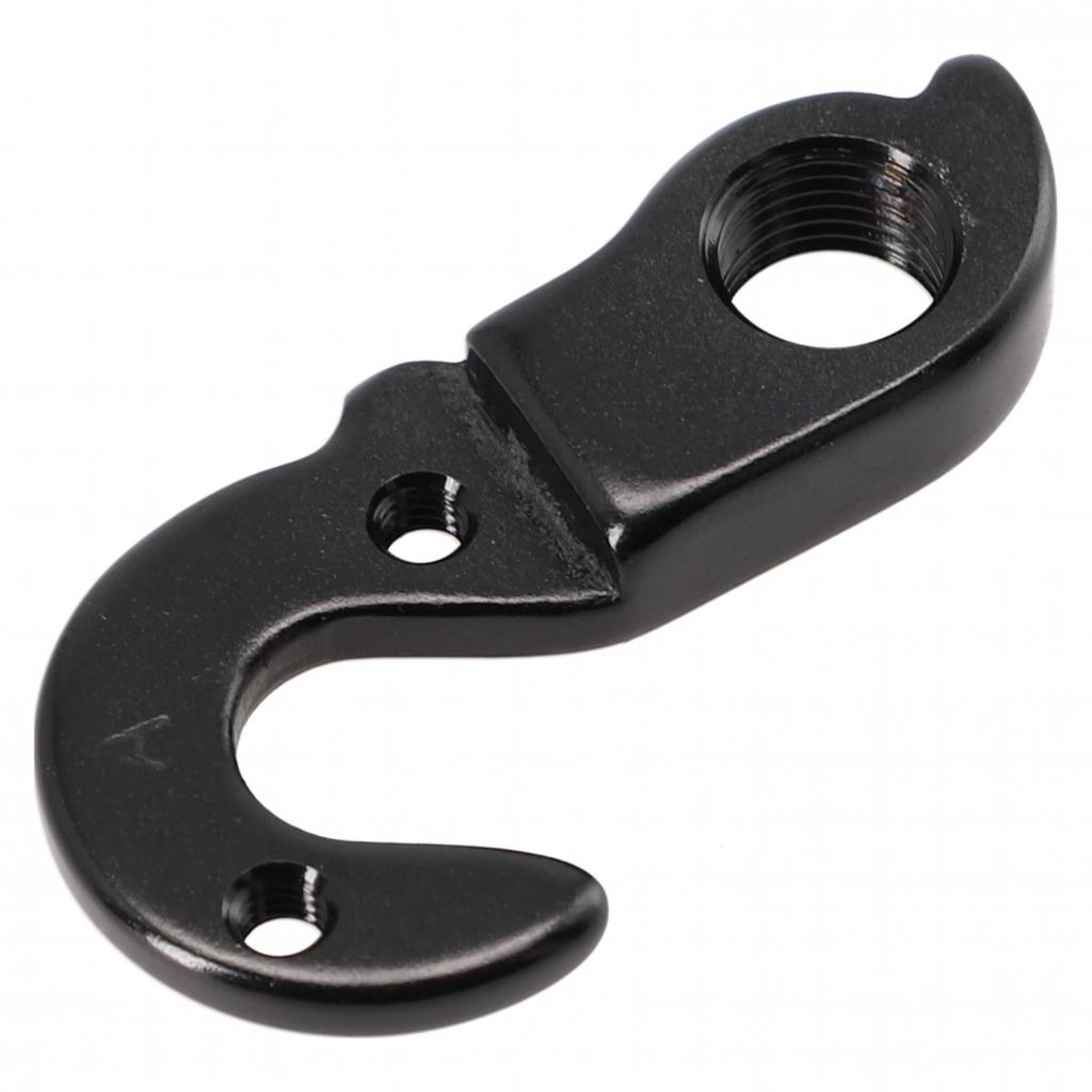 With 2 X Screw Bicycle Tail Hook Bicycle Bike Black