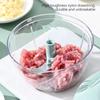 Ручной измельчитель Ручной веревочный кухонный комбайн Silcer Shredder Салатница Чеснок Овощной Лукорезка Кухонные принадлежности Аксессуары