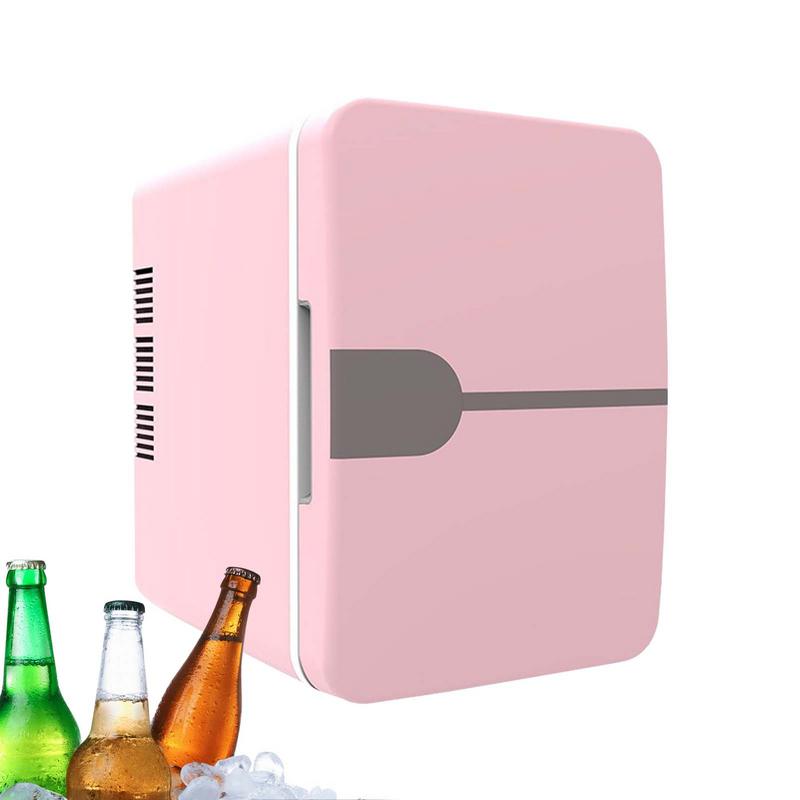 Портативный автомобильный холодильник 6 л Термо- и охлаждающий холодильник 12 В постоянного тока 220 В переменного тока Холодильник для кемпинга Автомобильный холодильник-обогреватель для вождения и путешествий