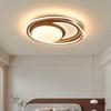Walnut Ultra-Thin Full Spectrum Ceiling Light for Study Room, Living Room, or Bedroom