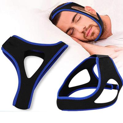 Регулируемый дышащий ремешок против храпа для мужчин и женщин, легкое в использовании, удобное решение для сна