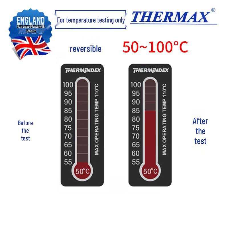 THERMAX UK Импортная лабораторная термобумага для тестирования температуры (Китайская версия)
