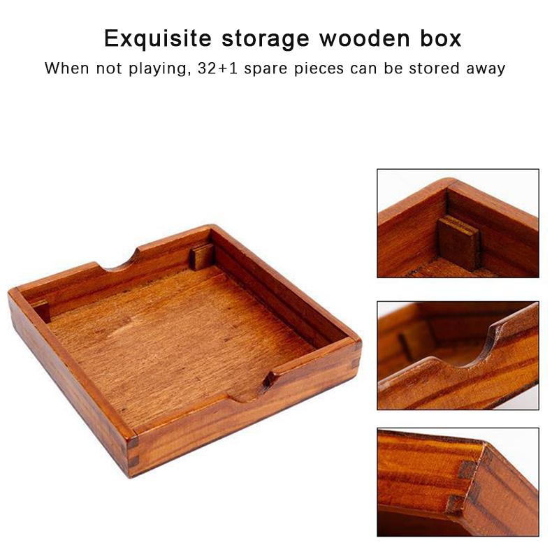 1 комплект европейской настольной игры «Один ход в шахматы», классическая развивающая игрушка