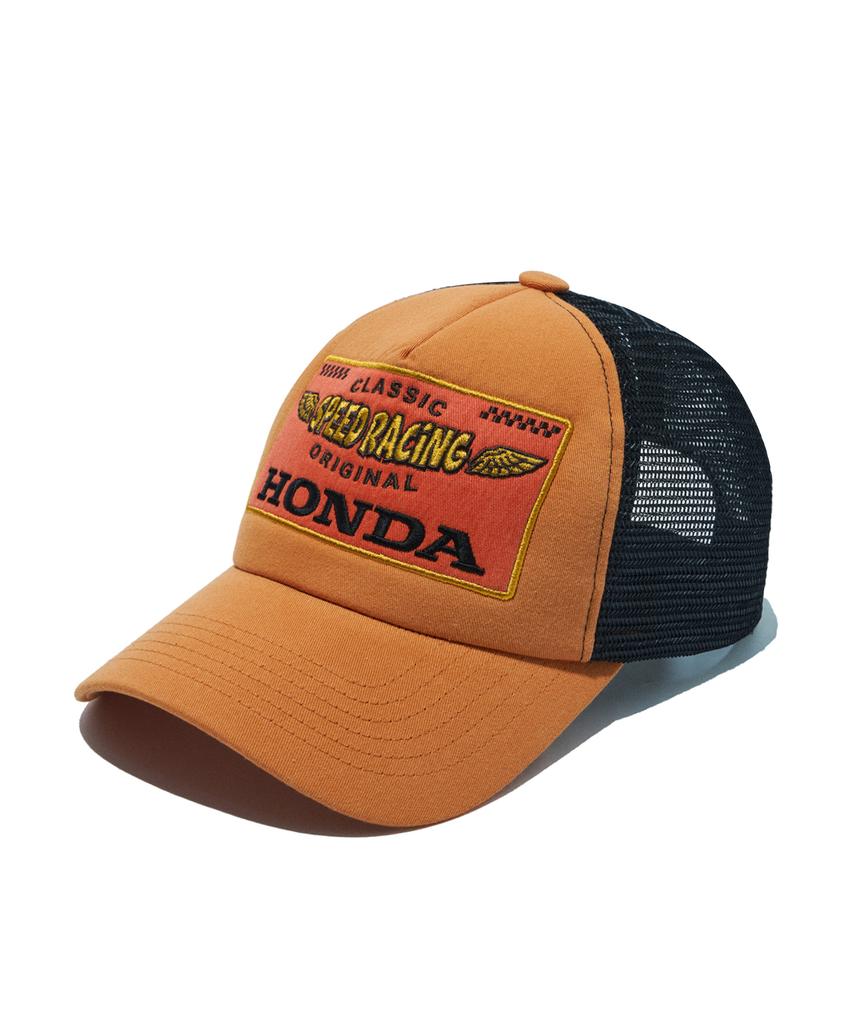 PHYPS МОТОЦИКЛ Honda Speed Racing Сетчатая кепка Оранжевая