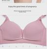 Бюстгальтер для кормления без подкладки: Тонкий, с нитками, с двойной пряжкой, защита от воздействия окружающей среды для беременных и кормящих матерей