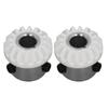 2Pcs Vertical Top Shaft Gear 155819 Replacement for Multifunctional Household Sewing Machine