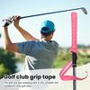 Лента для обмотки гольф-грипа Двусторонняя клейкая полоска для переустановки грипов на гольф-клубах Полиуретановая лента для обмотки поверх грипа для лучшего переустановки и контроля