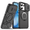 Чехол для Huawei Nova Y74 Чехол-крышка для Huawei Nova Y74 Новый бронированный чехол Слайдер для защиты объектива Магнитное кольцо Держатель Чехол