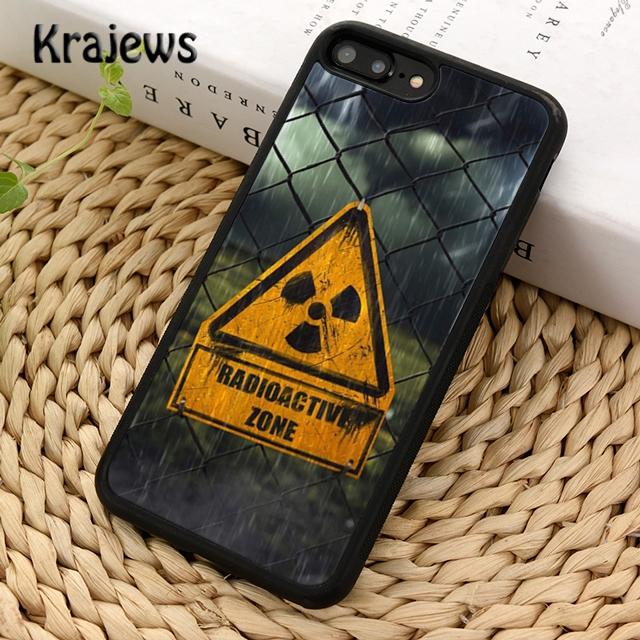 Радиоактивный предупреждающий знак Чехол для телефона Для iPhone 16 15 14 plus XS XR 11 12 mini 13 pro max coque Оболочка Fundas