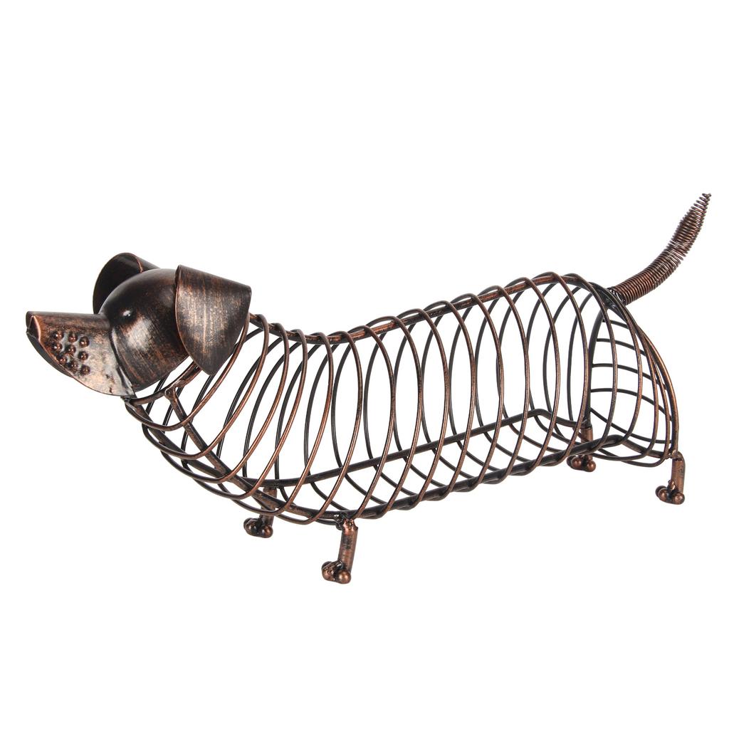 Держатель для винных пробок в виде таксы, современный реалистичный держатель для винных пробок с защитой от ржавчины, декоративный для