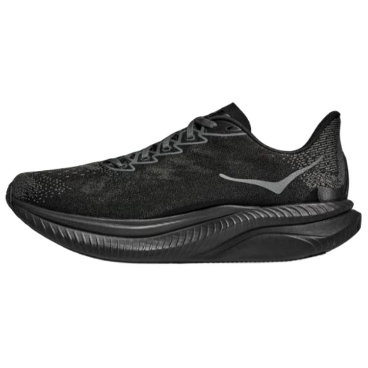 HOKA One One Mach 6 Versatile Comfortable Durable Breathable Lightweight Running Shoes Men Sneakers Black 1147790-BCKT