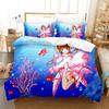 3D Принт Аниме Cardcaptor Sakura Постельное Белье Пододеяльник Комплект Постельного Белья Покрывало Наволочка Одеяло Кинг Квин Размер Мальчики Взрослые